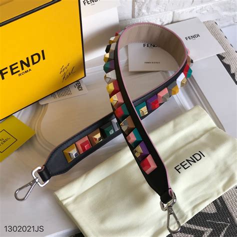 fendi strapless top|Fendi straps for handbags.